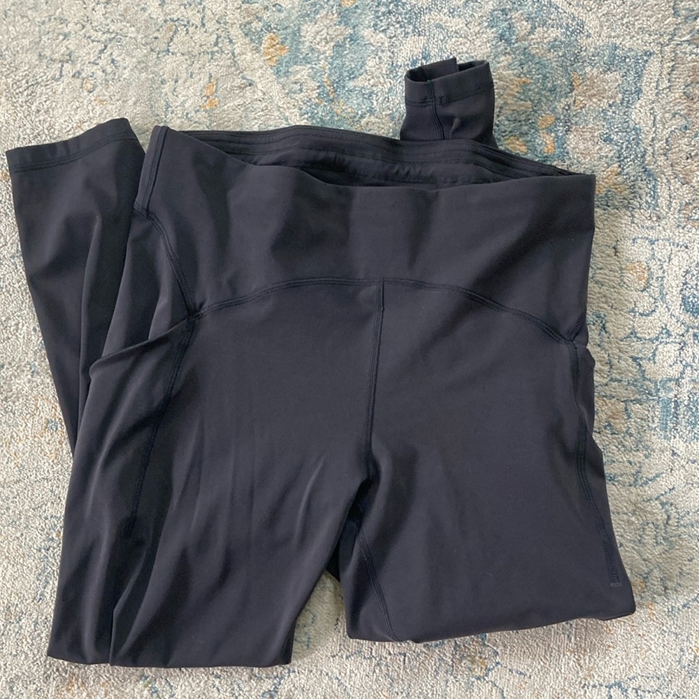 Lululemon high intensity workout full-length leggings black size 12